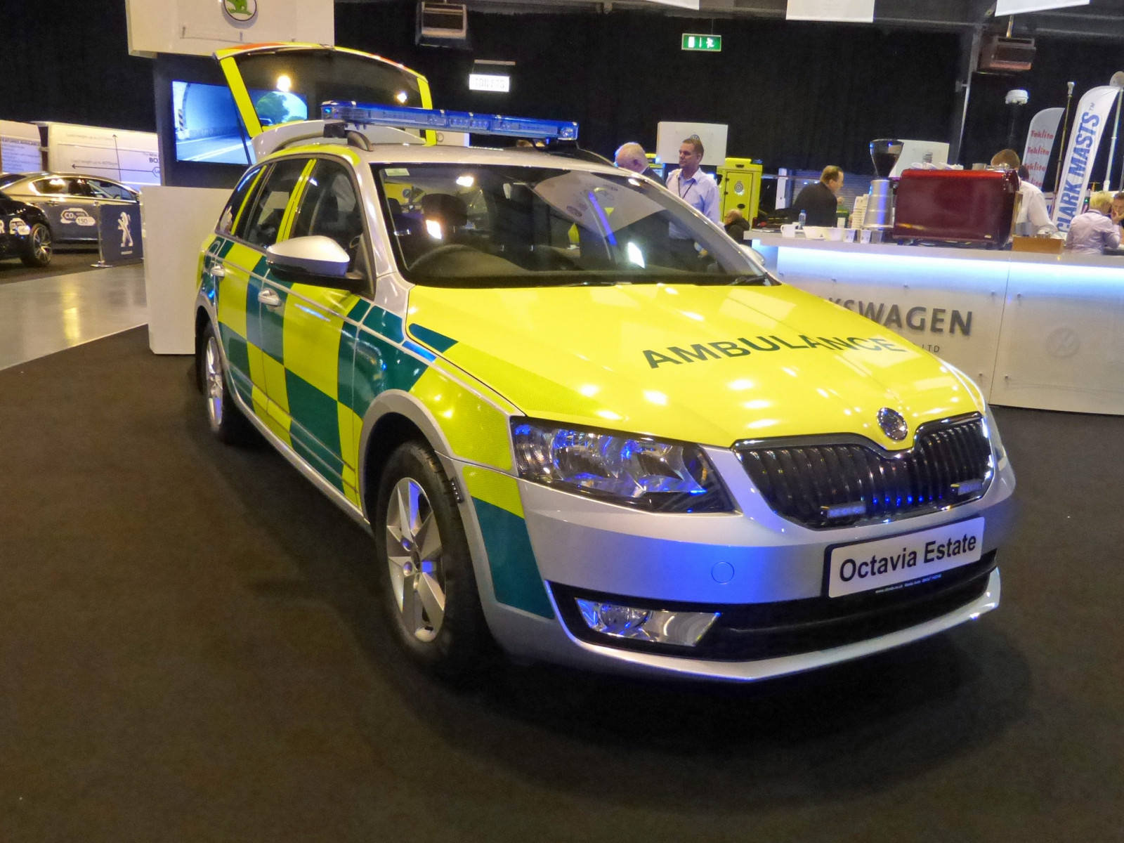 Wallpaper blue, light, June, amber, police, exhibition, ambulance