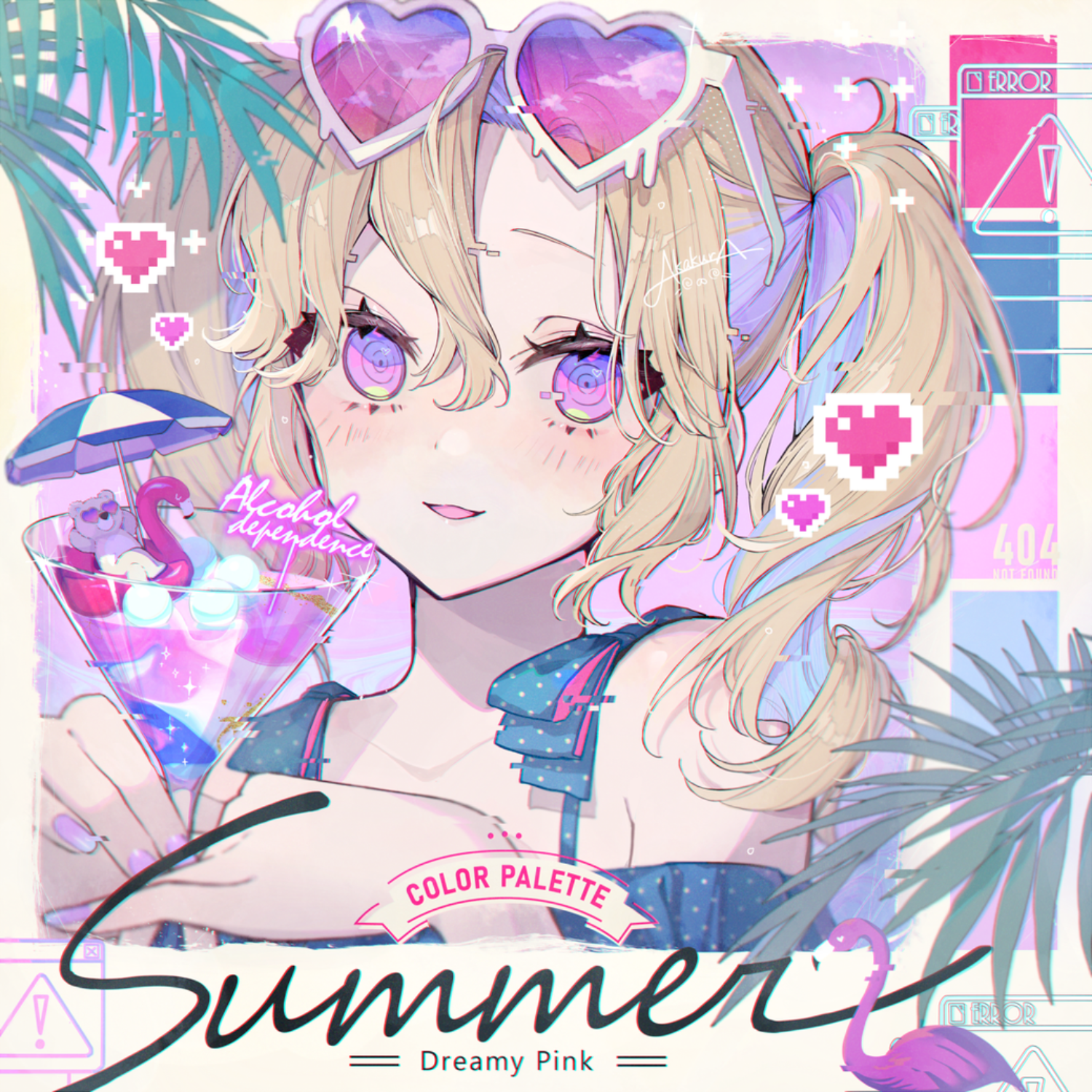 Akakura, Anime piger, Pixiv