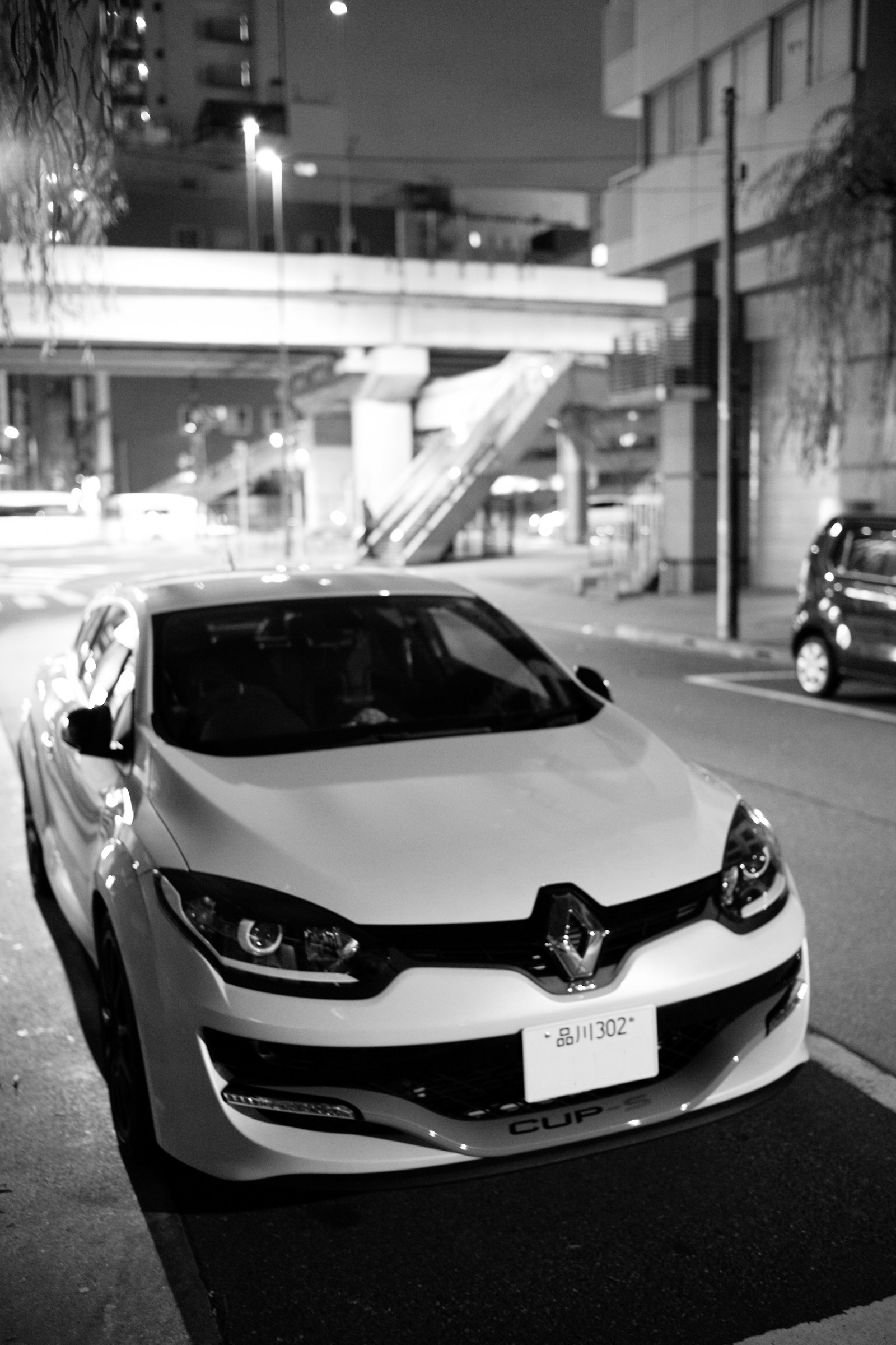 Japan, monokrom, bil, køretøj, Volkswagen, Leica, Renault, Tokyo, M, bw, hjul, Summicron, meganers, meganerscups, megane, rs, rscups, summicron235, 235, leicam, typ240, sort og hvid, monokrom fotografering, jord køretøj, bildesign, automotive exterior, bil make, kompakt bil, bybil, auto show