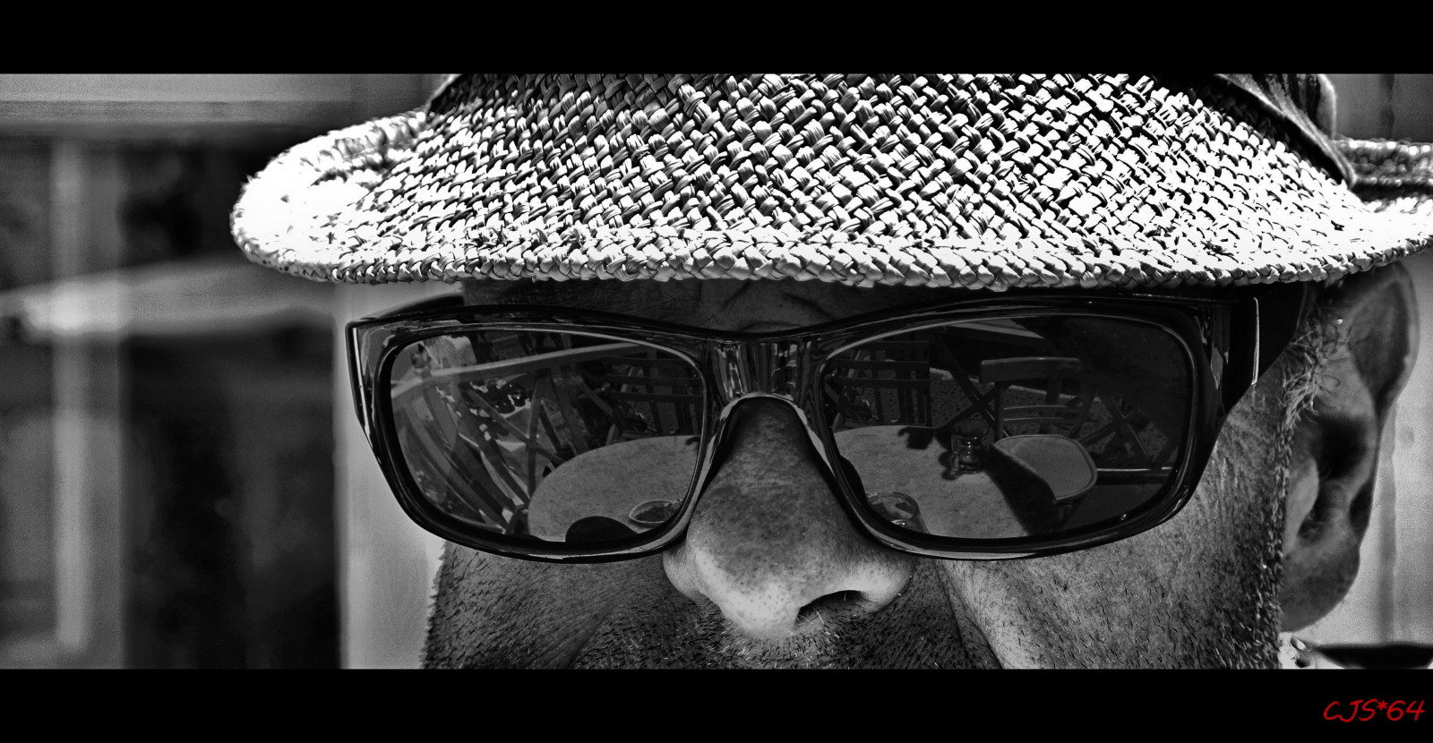 tělesné, Dovolená, mě, čepice, sluneční brýle, Černá bílá, Nikon, Santorini, craigsunter, cjs64