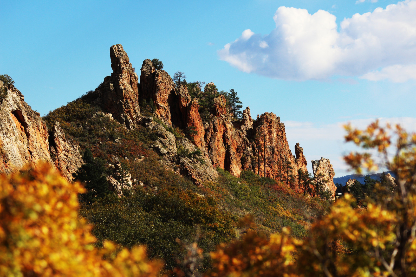 Calorado Rocks Wallpaper : autumn, fall, rock, Canon, landscape, eos, rebel, scenery ...