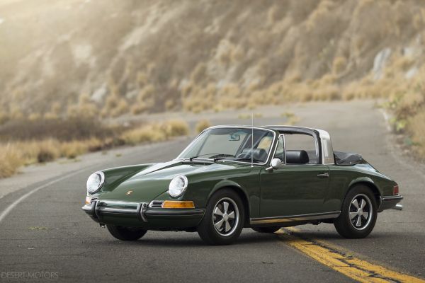 Porsche 911,targa,green cars,old car,classic car,road