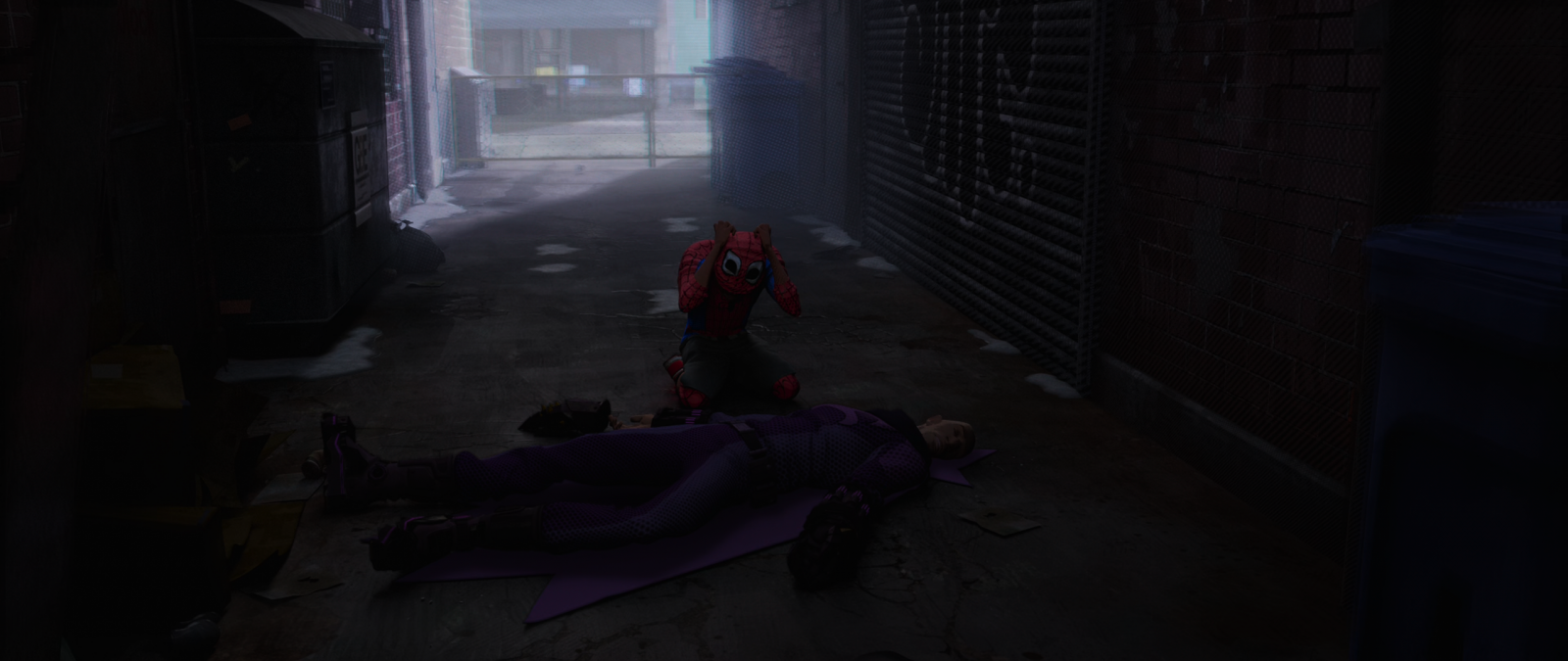 배경 화면 : Spider Man Into the Spider Verse, 마일즈 모랄레스 2560x1080 ...