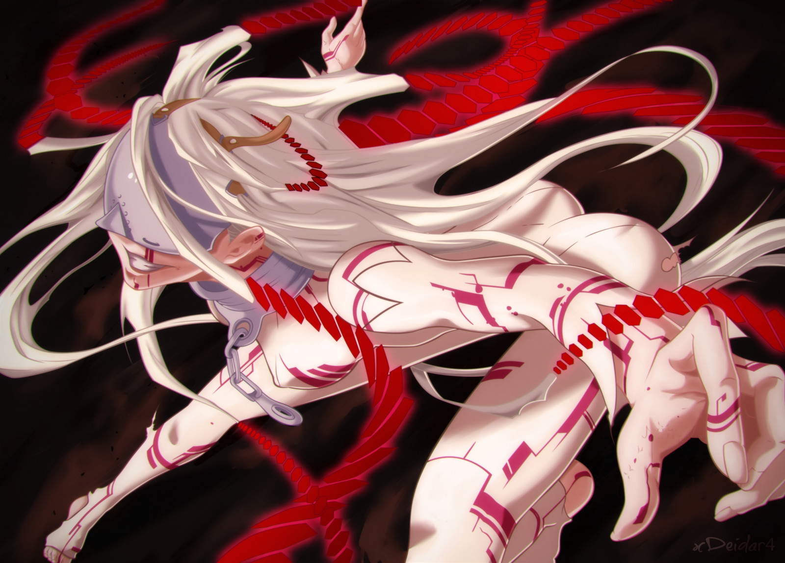 illustration, anime, Shiro Deadman Wonderland, dødmands Eventyrland, elendige Egg, fiktiv karakter