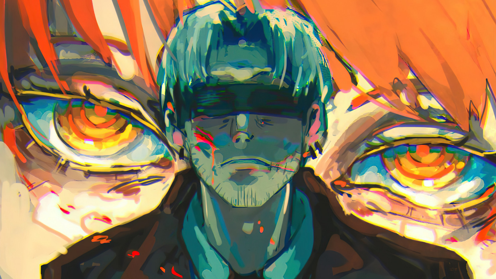 Fondos de pantalla : Chainsaw Man, Makima Chainsaw Man, pelirrojo