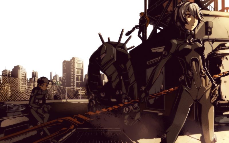 anime, Neon Genesis Evangelion, i fumetti, soldato, immagine dello schermo