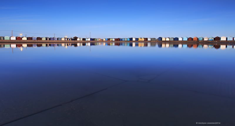 reflection, sky, water, horizon, sea, calm reflection, sky, water, horizon, sea, calm