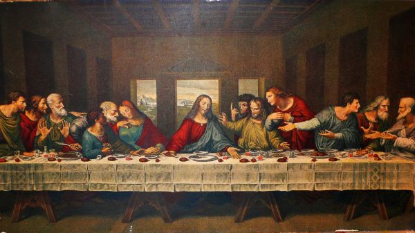 最後の晩餐　THE LAST SUPPER ヘッド YG k10 最後の晩餐 THE LAST SUPPER ヘッド YG k10（最後の晩餐