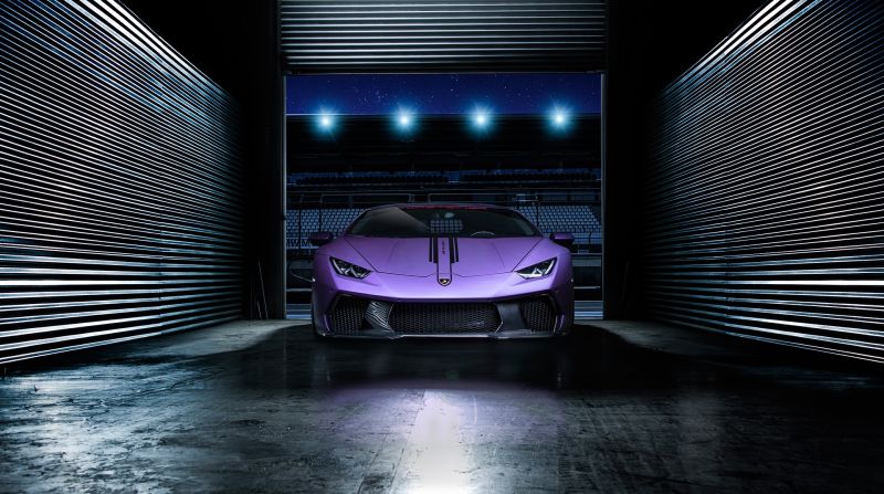 noc, auto, vozidlo, sportovní auto, Vorsteiner, černobílý noc, auto, vozidlo, sportovní auto, Vorsteiner, černobílý