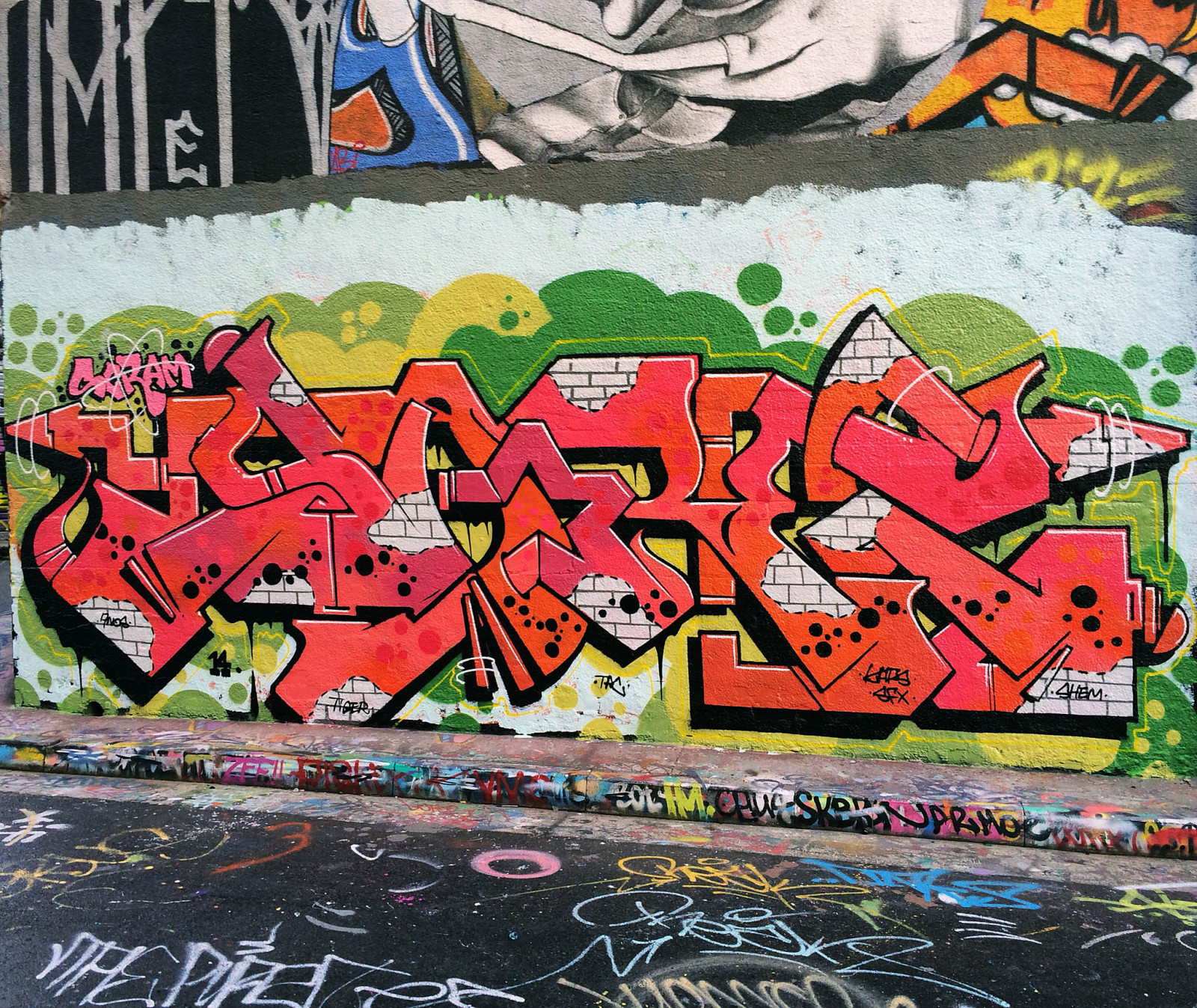 graffiti, arte di strada, Sydney, murale, ARTE, la zona, tac, Sfx, Caps, Sare2