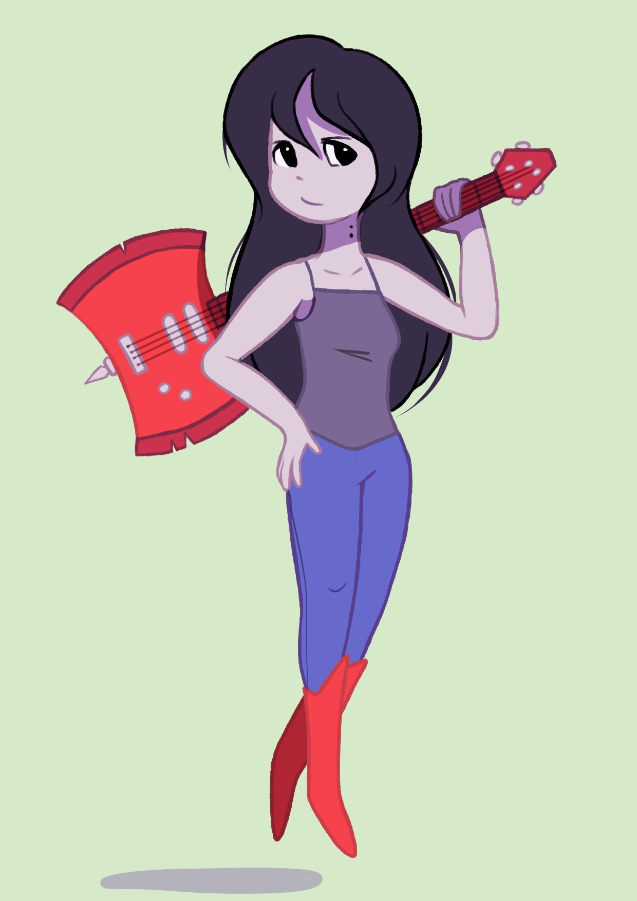 Wallpaper 1240x1753 px, Adventure Time, cartoon, Marceline the