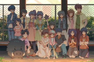Get Wallpaper Wallpaper Clannad Anime Girls Anime Boys 2d Simple For iPhone Free