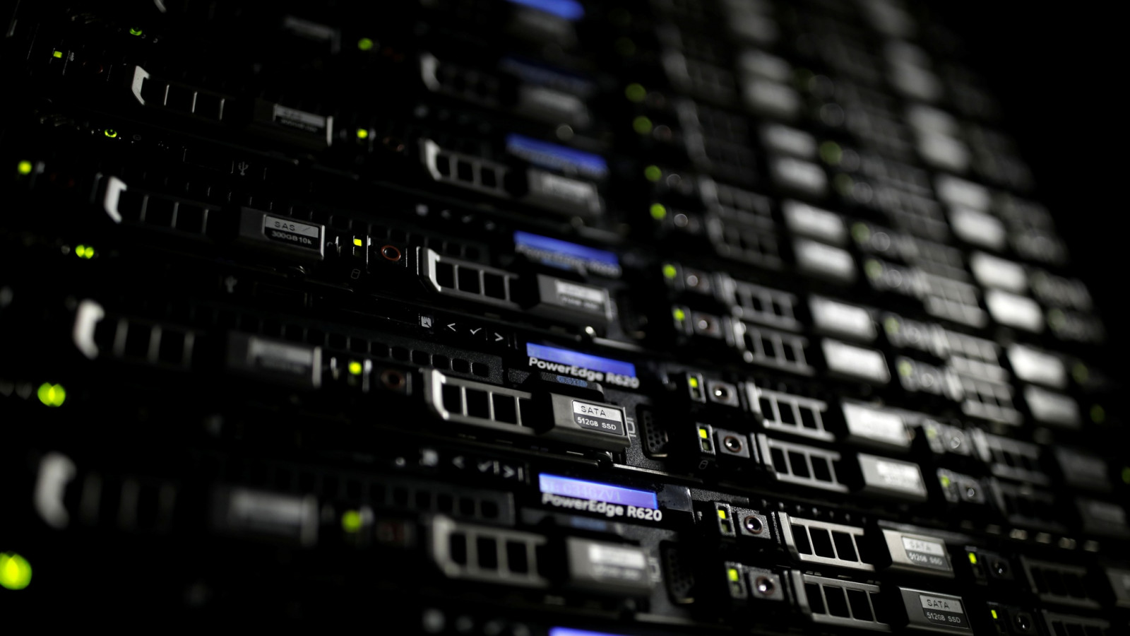 data center, computer, technology, low light, tilt shift, network