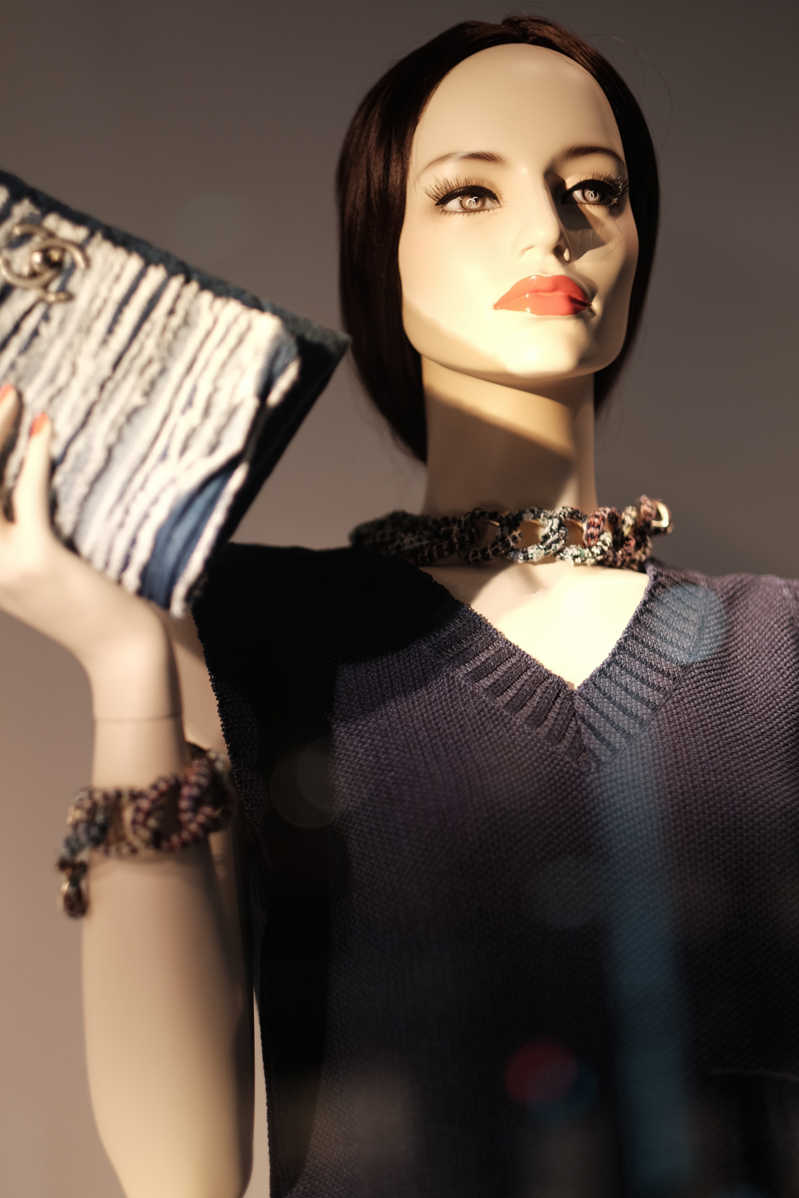 model, šaty, móda, Hračka, panenka, Tokio, Fujifilm, Mannequin, krása, žena, dáma, Fujinon, Ginza, x, xf56mmf12r, xf56mm, XT1, focení, formální oblečení