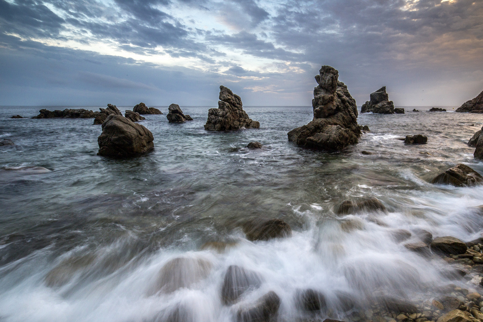 Wellen Cliffs Hintergrundbilder : Landschaft, Meer, Wasser, Rock, Ufer, Himmel ...