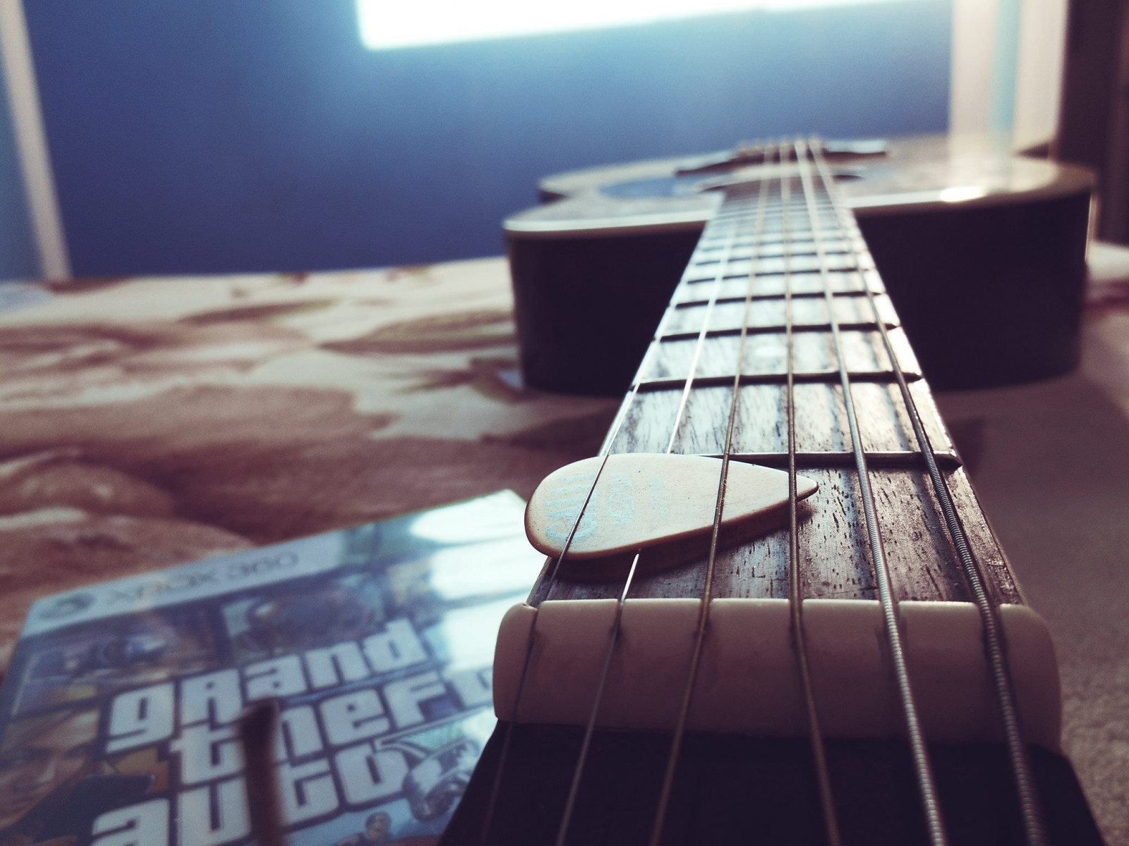 Sting Instrument Background Wallpaper : guitar, musical instrument, music, blue, color, shape ...