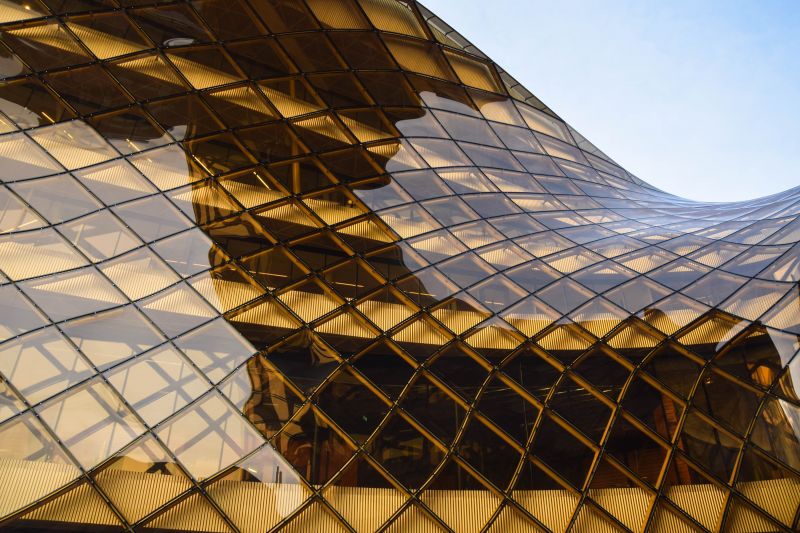 architecture, wood, symmetry, glass, Sweden, Emporia architecture, wood, symmetry, glass, Sweden, Emporia