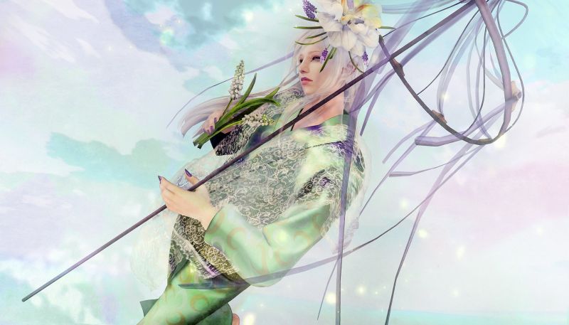 fantasy umění, fantasy dívky, anime, umělecká díla, květ fantasy umění, fantasy dívky, anime, umělecká díla, květ
