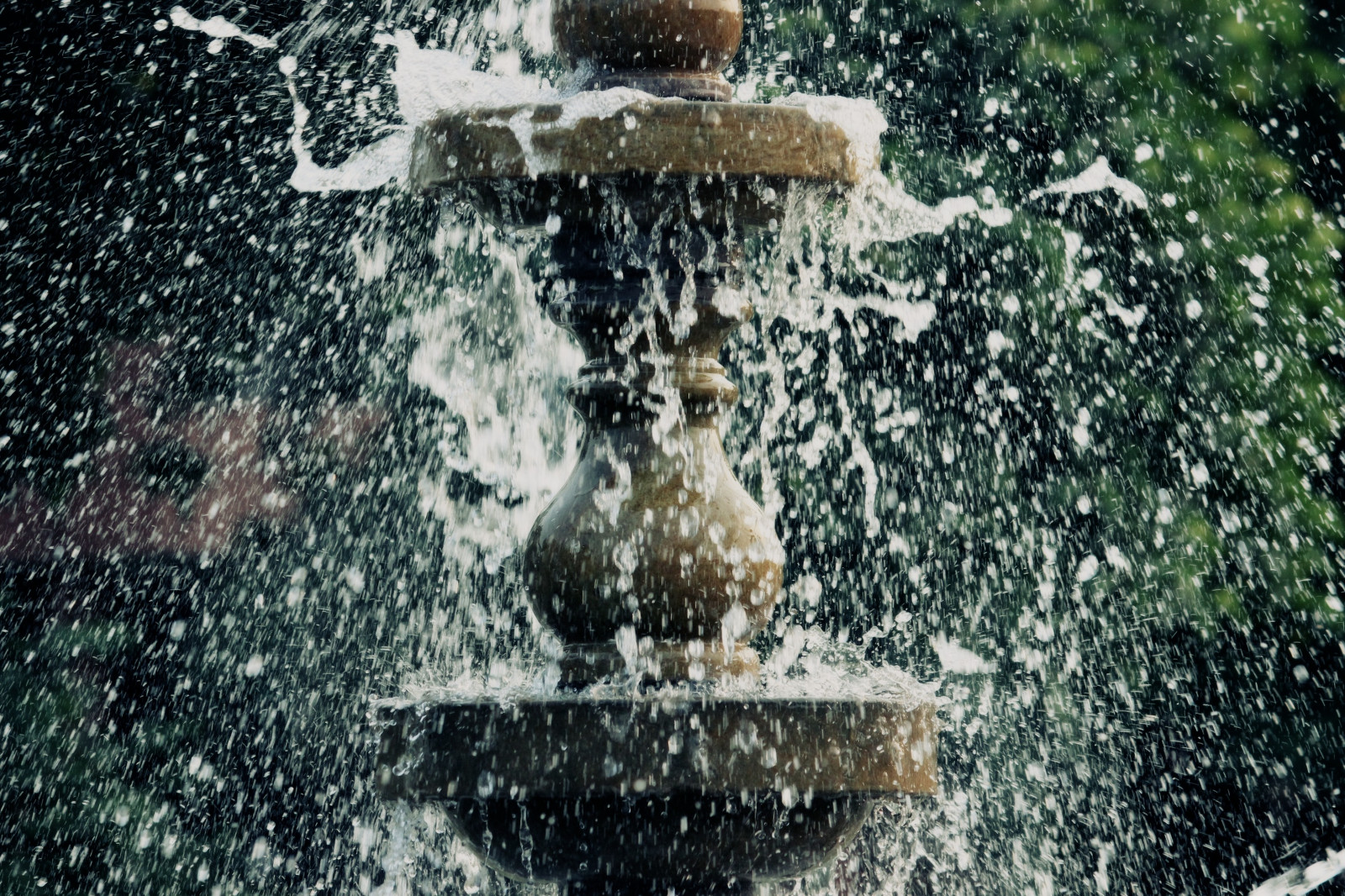 Wallpaper snow, ice, fountain, Freezing, weather, soil, water feature 3456x2304 mxdp1