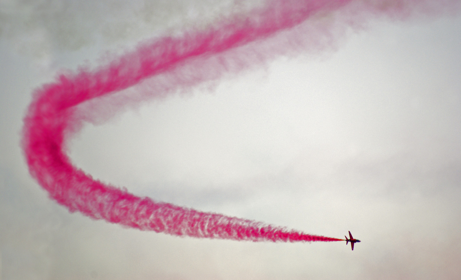 Wallpaper red, sky, airplane, aircraft, pink, magenta, color, airshow
