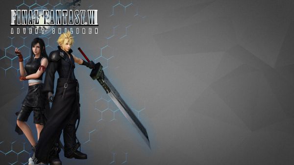 Final Fantasy,Final Fantasy 7 Advent Children,Final Fantasy VII,Cloud Strife,Tifa Lockhart,sword