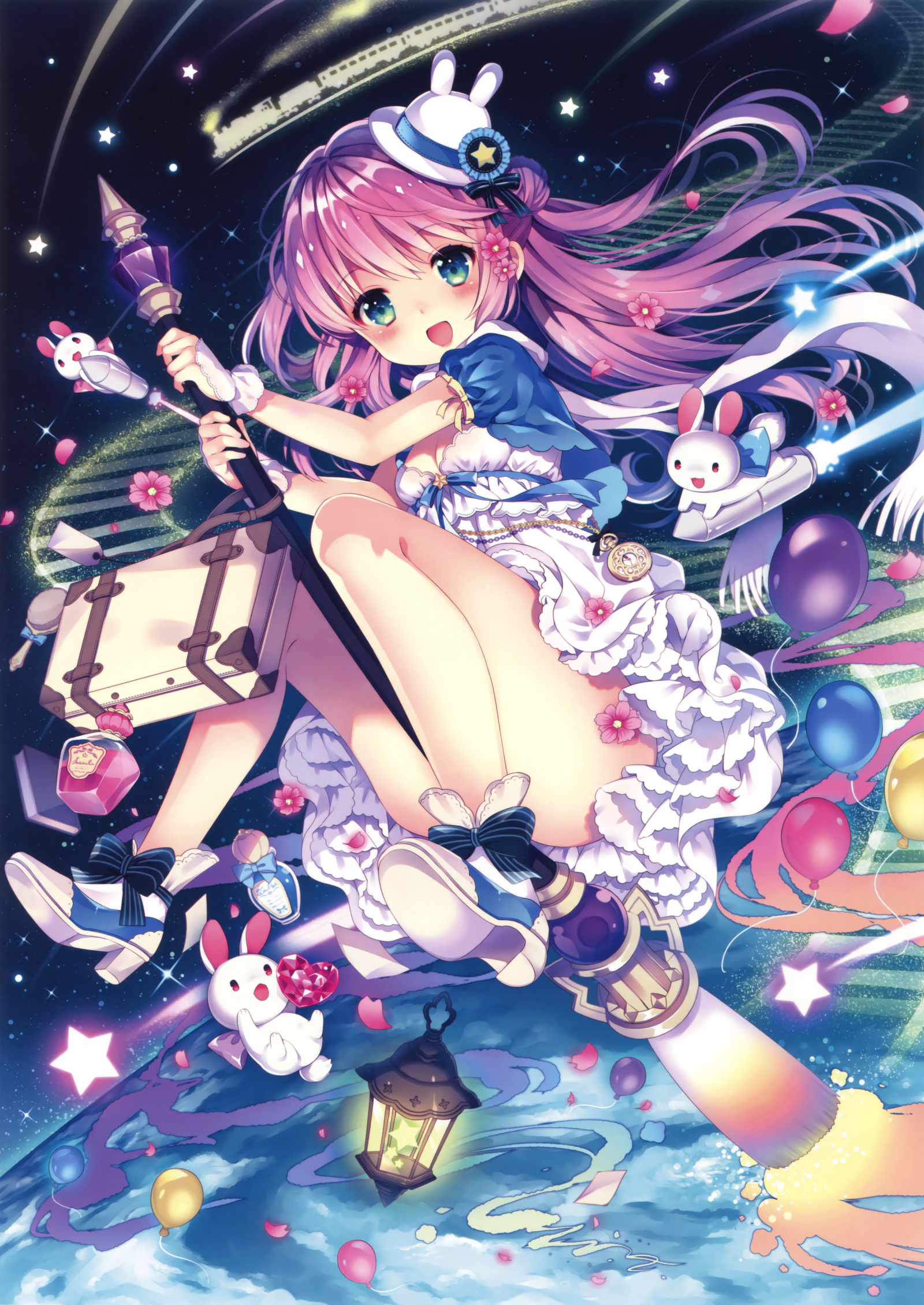 illustrasjon, anime, anime jenter, tegnefilm, ballong, tegneserier, mytologi, fiktiv karakter, tegneserie