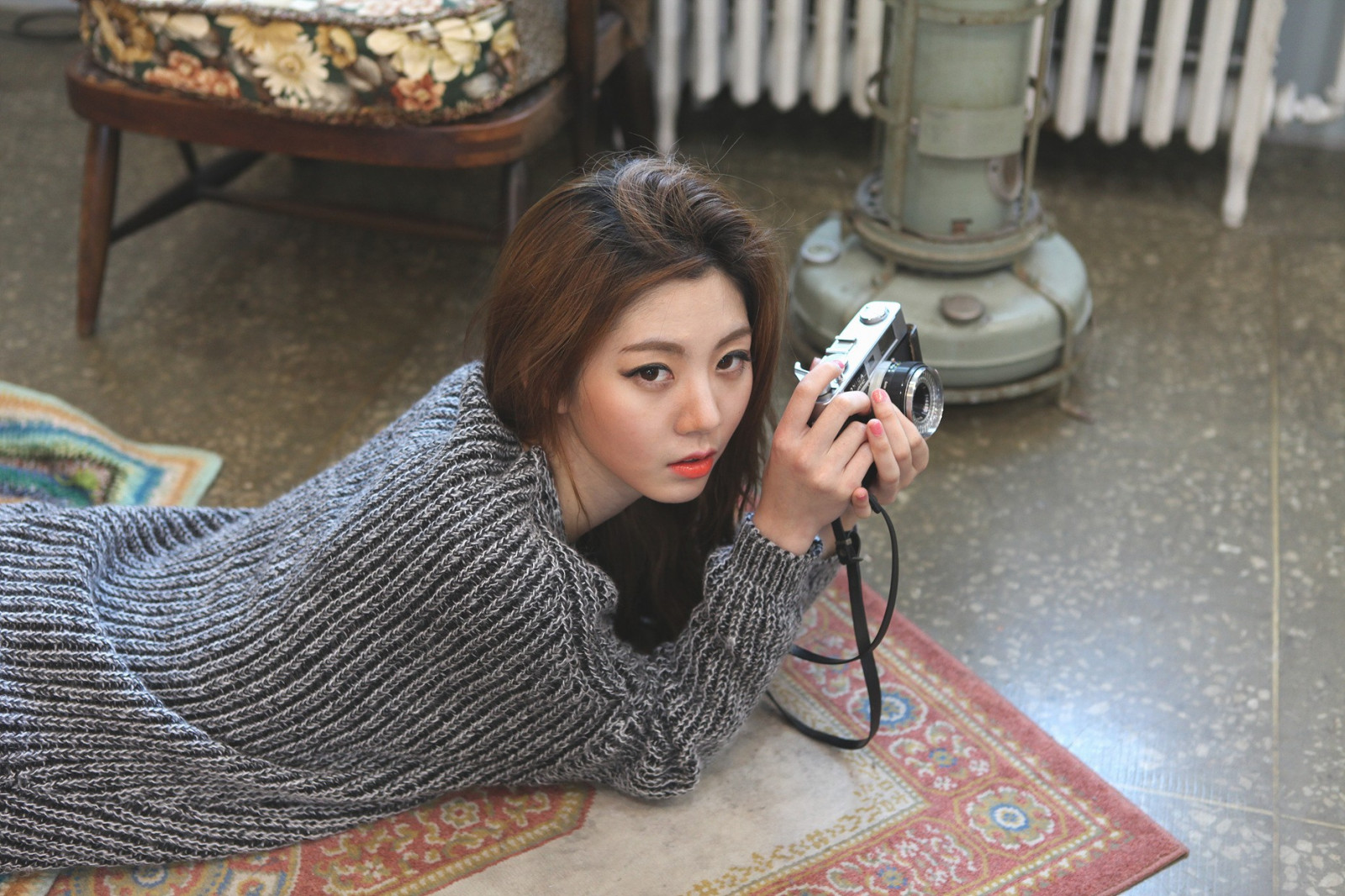 ženy, asijský, šaty, korejština, Osoba, Chae Eun, UMĚNÍ, dítě, dívka, žena, dáma, lidských pozice, focení