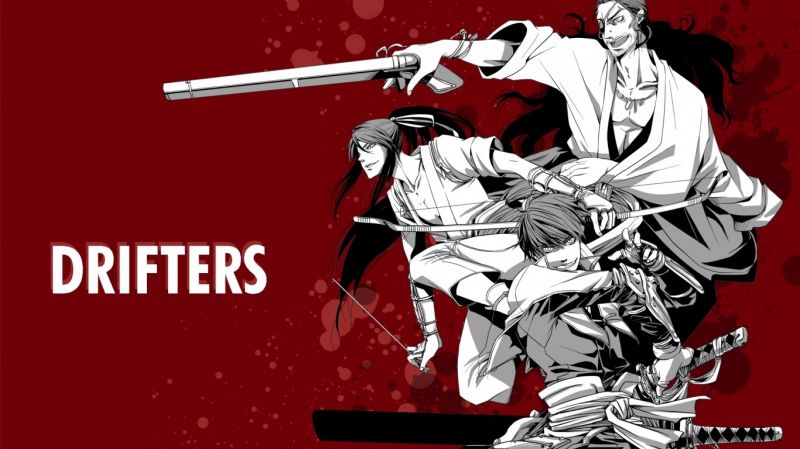 hình minh họa, Anime, Drifters, hoạt hình hình minh họa, Anime, Drifters, hoạt hình