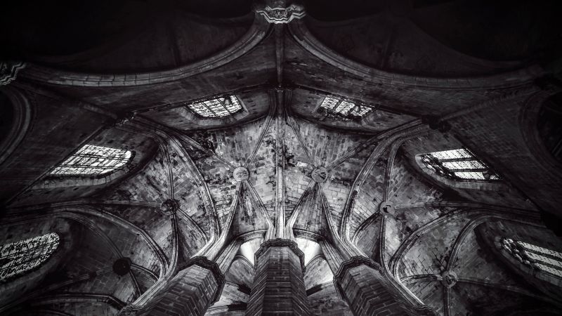 architecture, symmetry, ceilings, black, monochrome, photography architecture, symmetry, ceilings, black, monochrome, photography