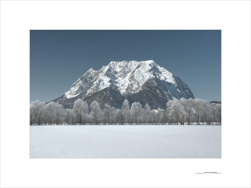 stromy, krajina, sníh, zima, modrý, Rakousko, azul, Montana, tundra, Landschaft, hora, paisaje, Nieve, invierno, arboles, berg, Schnee, blau, b UME, představení, Steiermark, Grimming, ekosystém