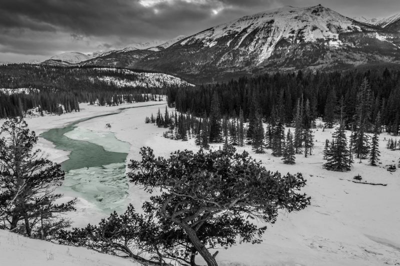 nature, sky, snow, winter, black and white, wilderness nature, sky, snow, winter, black and white, wilderness