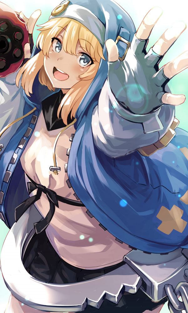 Bridget Guilty Gear,Guilty Gear,video game girls,blonde,blue eyes,looking at viewer