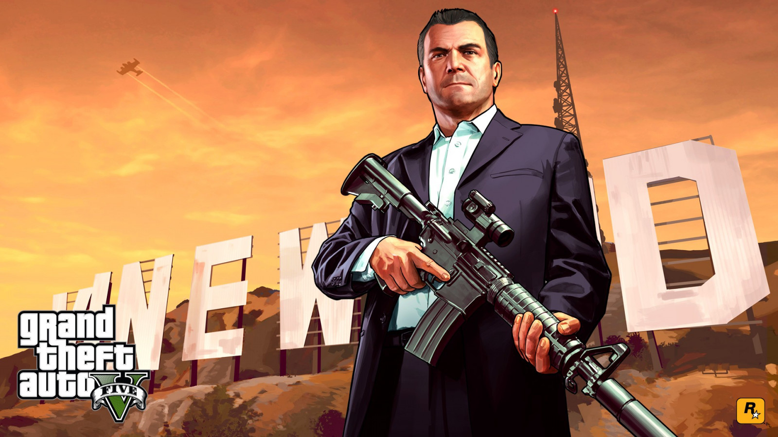 Grand Theft Auto V, Znaki gier wideo, gry Rockstar, Osoba, gitarzysta, zrzut ekranu, instrument smyczkowy