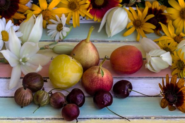 flowers,fruit,pear,Gooseberry