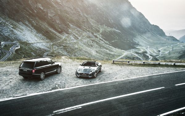 car,vehicle,road,mountains,snow,highway