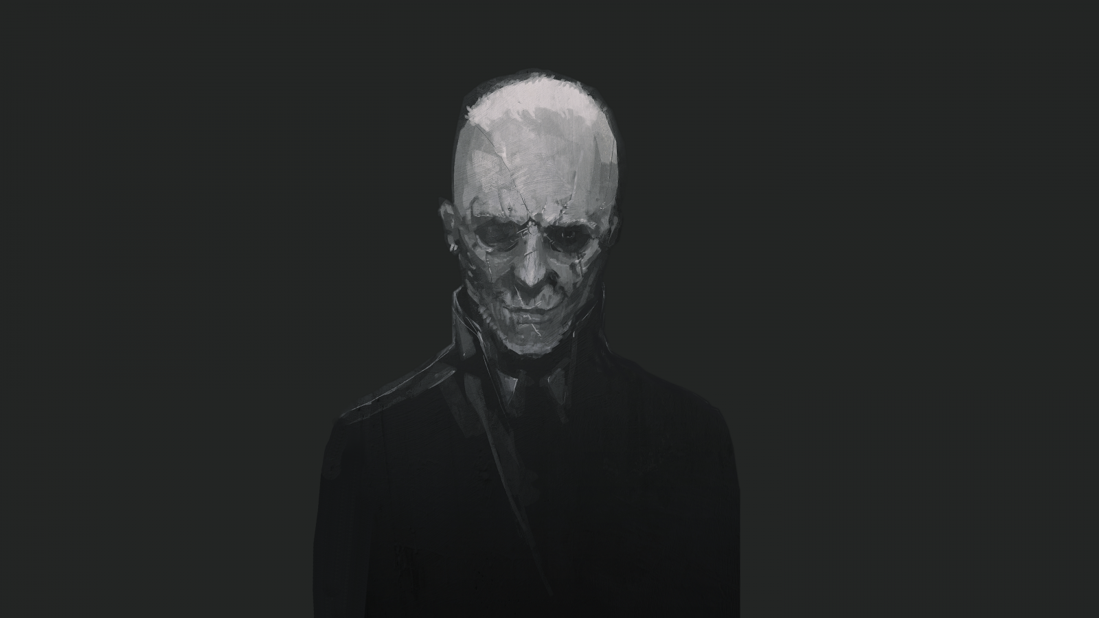 Wallpaper : men, dark, smiling, original characters ...
