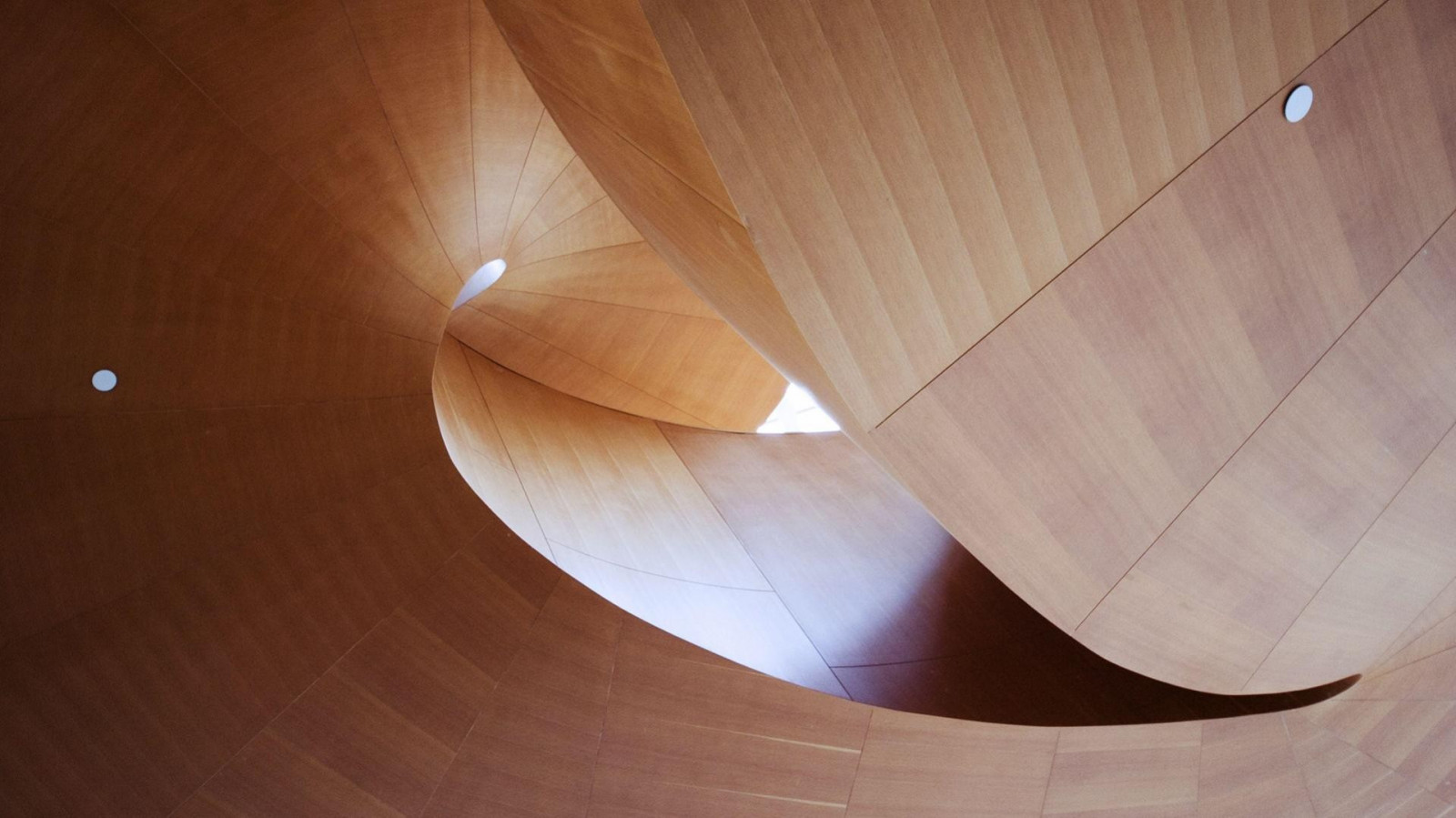 slunečnímu záření, bílý, architektura, budova, dřevo, symetrie, svítilna, kruh, světlo, barva, osvětlení, tvar, patro, podlaha, dno, čára, strop, křídlo, denní osvětlení, svítidlo