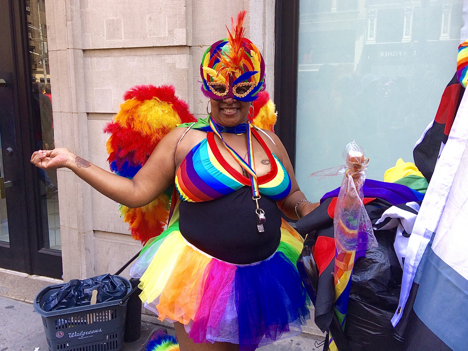 ulice, město, nyc, Gay, městský, žena, newyork, barvy, ženský, logo, duha, Manhattan, vlajka, hrdost, oslava, LGBT, vzpomínková slavnost, 2016, nycpride, iphone5s