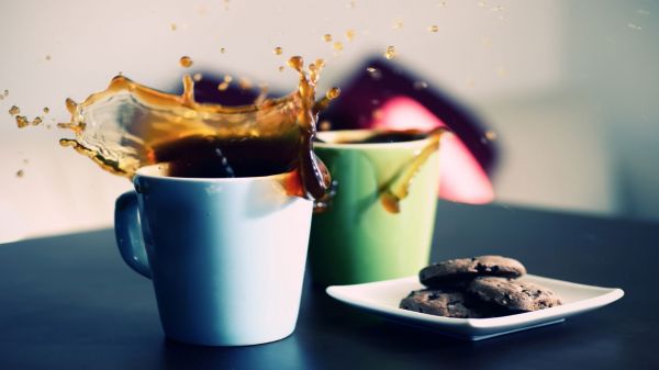 food, coffee, drink, glasses, tea, splashes