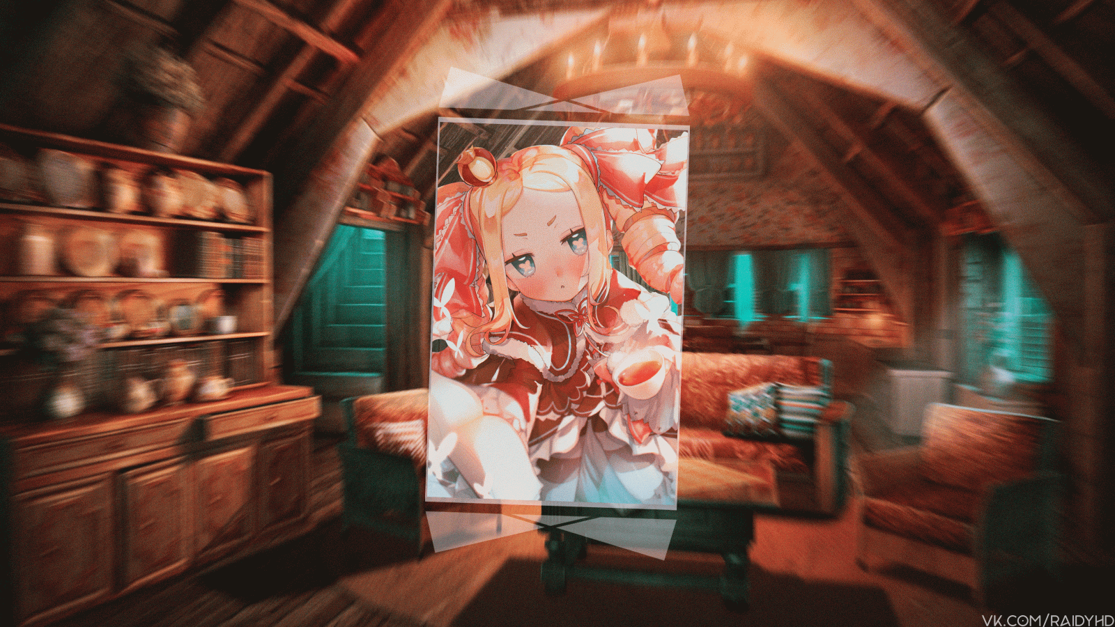Wallpaper : anime girls, Re Zero Kara Hajimeru Isekai Seikatsu ...