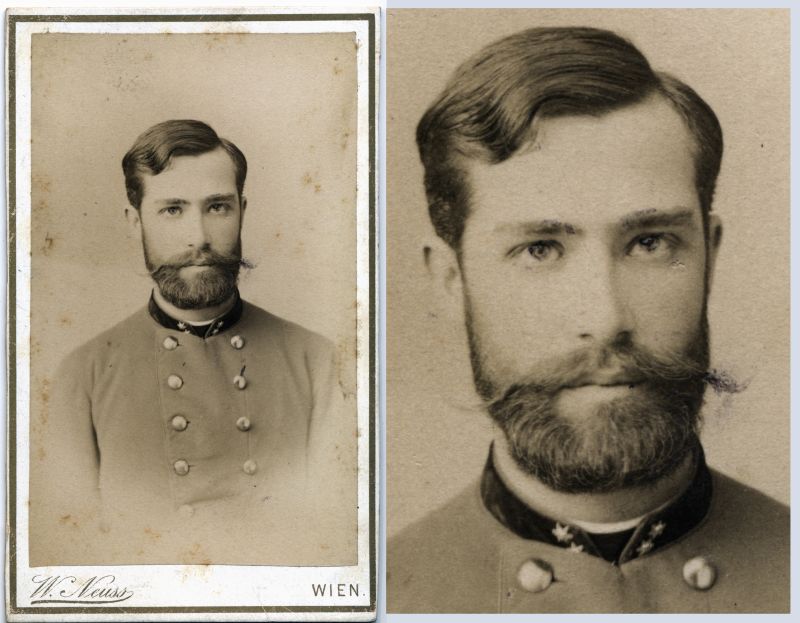 Wien,Mann,soldat,Østerrike,militær,visitportrait