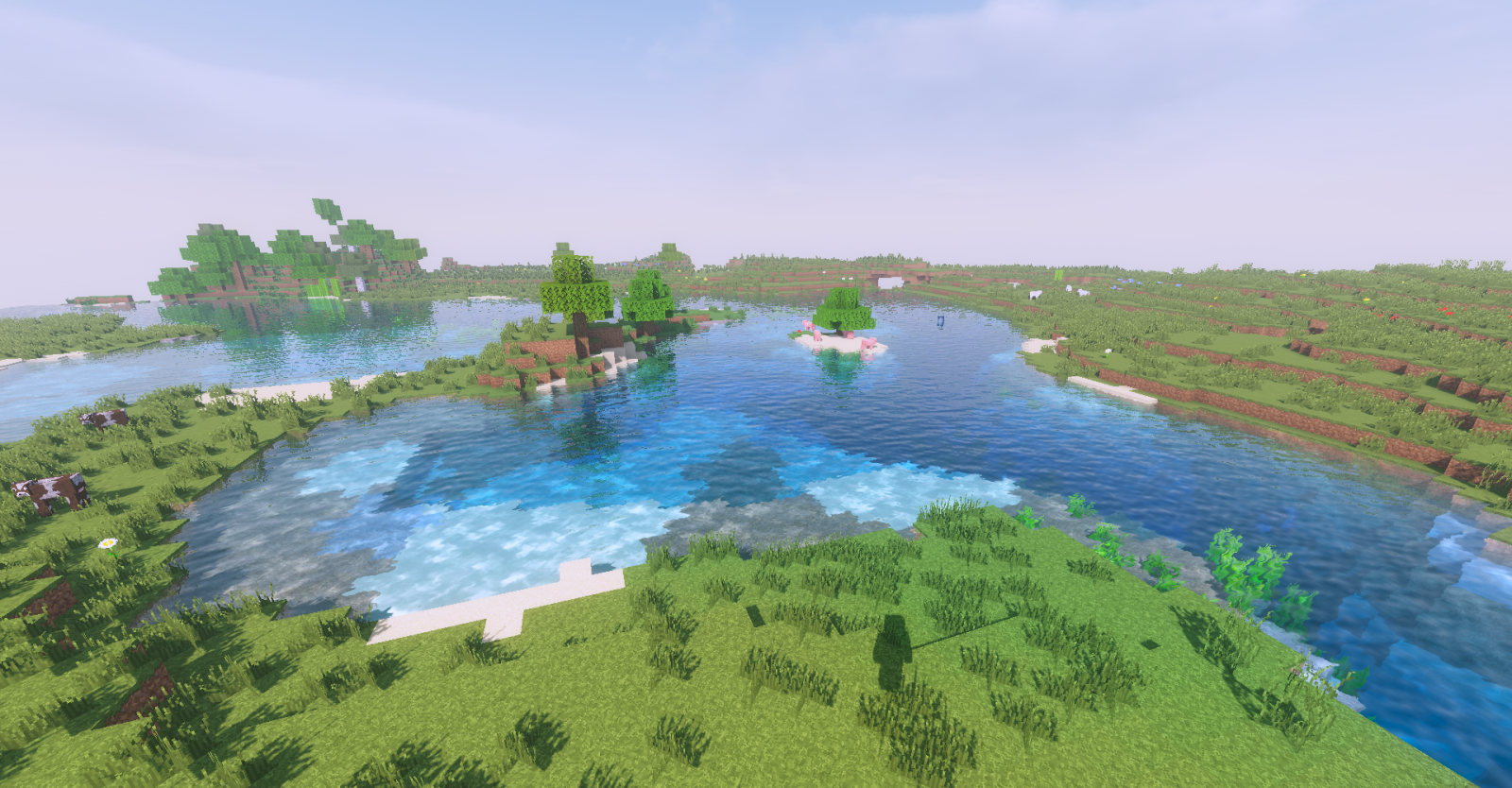 Minecraft, natural scenery