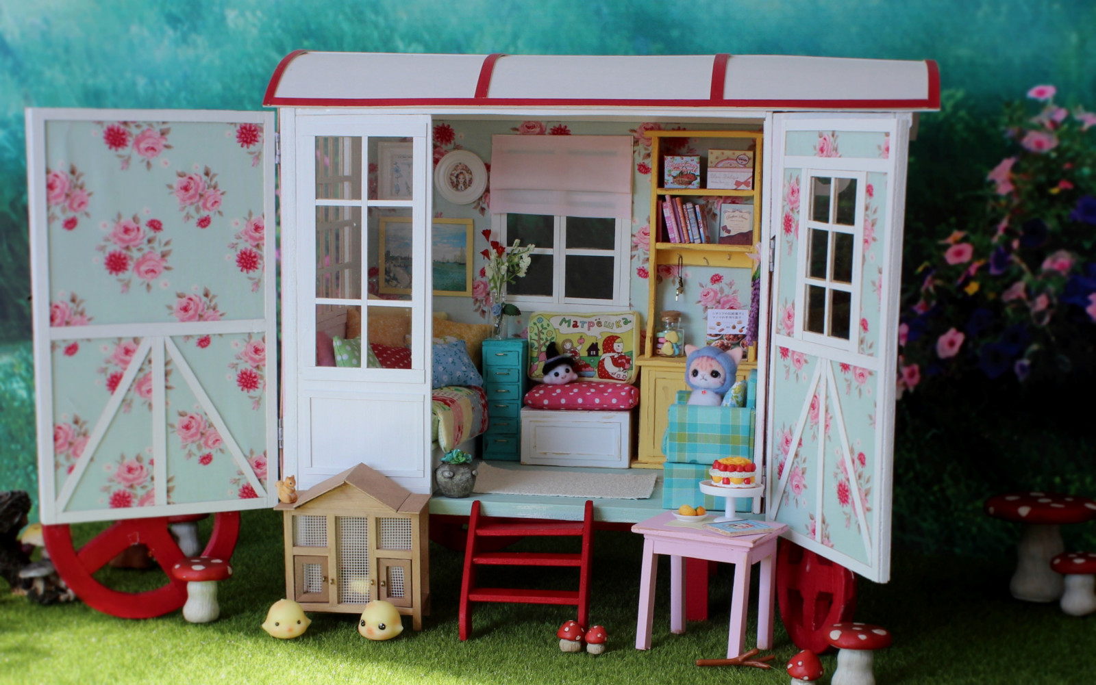 ป่า, หญ้า, ตาราง, แตร, บ้าน, สีเขียว, ตาล, ซันนี่, ของเล่น, ผิวหนัง, ตุ๊กตา, ขนาดเล็ก, ขนาด, เสียงหอน, ตุ๊กตา, หายาก, รูป, ในร่ม, เพิง, คาราวาน, บ้าน, ของปลอม, เกวียน, จิ๋ว, คอลเลกชัน, จระเข้, เฟอร์นิเจอร์, 110, ไดโอรามา, จำกัด, ยิปซี, rement, bjd, balljointeddoll, oneofakind, โอ๊ค, เรซิน, 112, latidoll, lati, haru, latiyellow, ปีเตอร์แพน, roombox, nereapozo, Namarie, legendoflati, นกกระจอก, Steamland