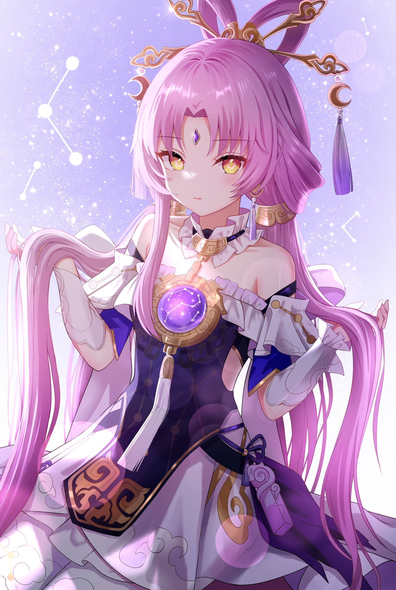 Wallpaper : anime girls, Honkai Star Rail, Fu Xuan Honkai Star Rail