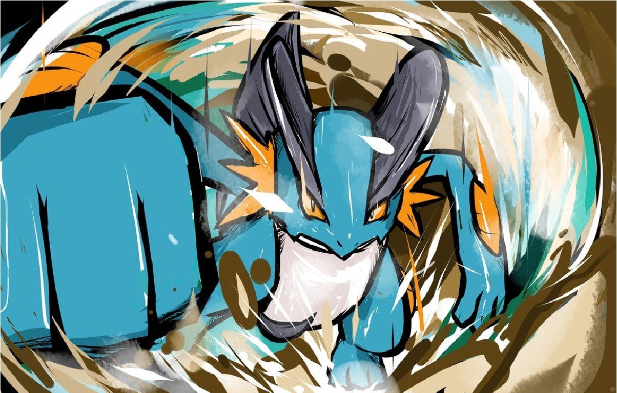 1204x768 px, ポケットモンスター, スワンパート