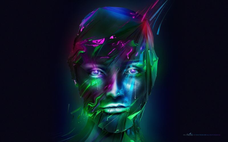 menghadapi, ilustrasi, seni digital, SENI, warna, kegelapan menghadapi, ilustrasi, seni digital, SENI, warna, kegelapan