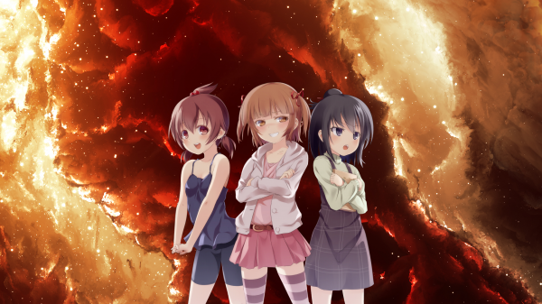 screenshot,anime,anime girls,Mitsudomoe,computer wallpaper
