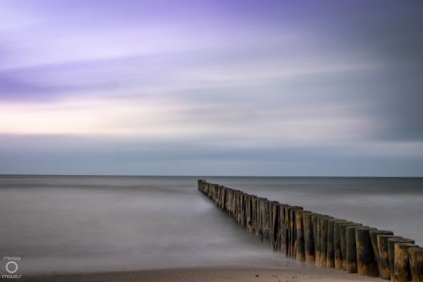 landscape, sunset, sea, water, shore, nature