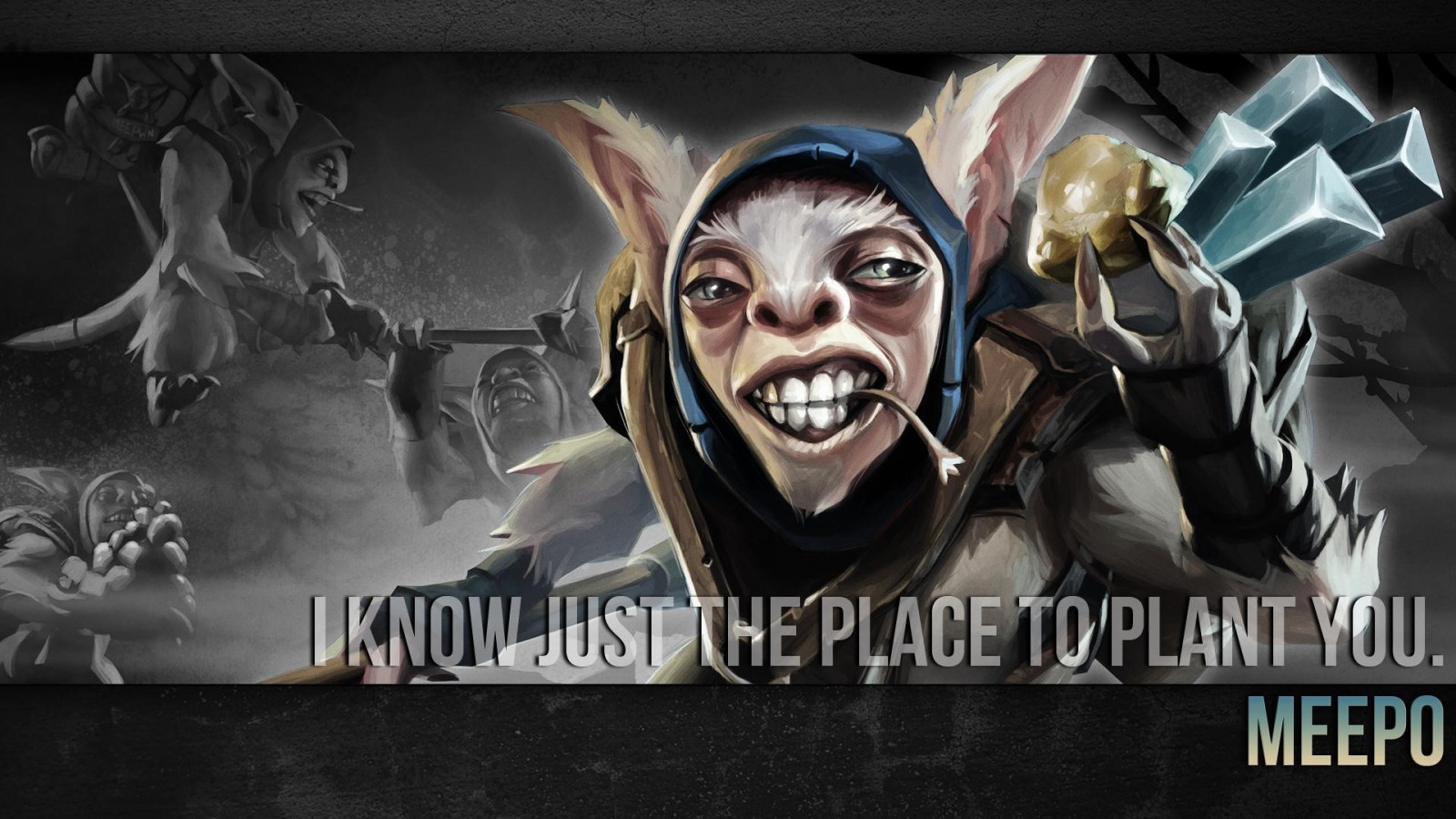 Vbgj Wallpaper : video games, Dota 2, poster, meepo, album cover, comic book ...