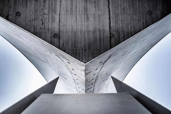 structure,architecture,black and white,daylighting,daytime,symmetry